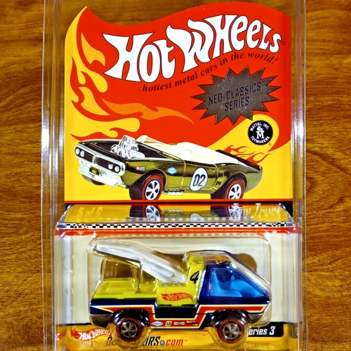 Hot Wheels RLC Neo-Classics Tow Truck 2063/10500 Blue Redline The Heavyweights