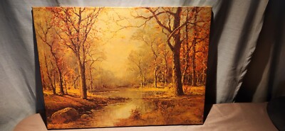 Robert Wood “October Morn” 1956 Signed~Framed~Vintage | eBay