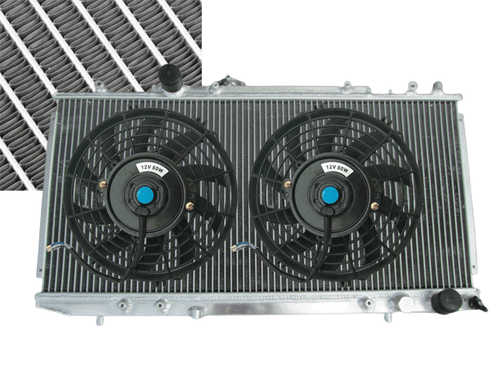 Aluminum Radiator For 1990-1994 TOYOTA Celica GT4 ST185 3S-GTE 3SGTE MT - Picture 2 of 9