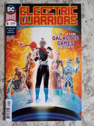 Electric Warriors #1 1st Print VF+ DC Comics Orlando - Picture 1 of 5