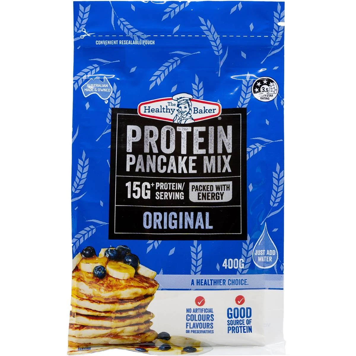 The Healthy Baker Original Protein Pancake Mix 400g eBay