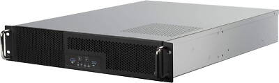 SilverStone Technology 2U Dual 5.25'' Drive Bay ATX rackmount Industrial Storage