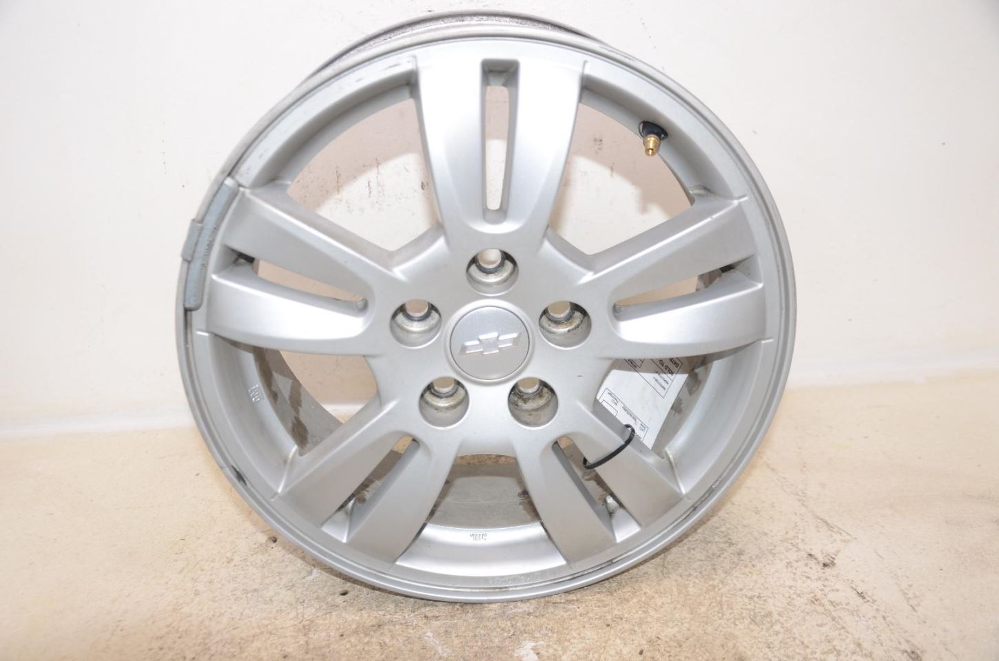 2012-2016 CHEVY SONIC 15x6 Silver Aluminum 5 Split Spoke Wheel Rim Opt RRK 91383