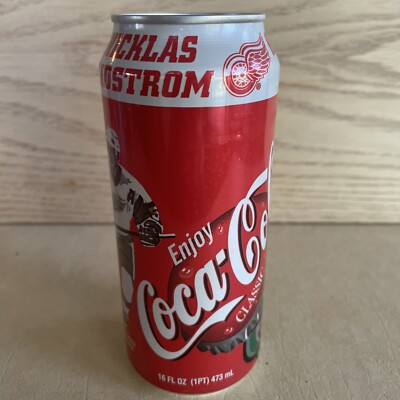 2002 Coca Cola Classic 16oz Alum PT Soda Can-Hockeytown Hero #5
