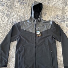 BRAND NEW WITH TAGS Nike Black Sweatless Water Repellent Hooded Training Jacket