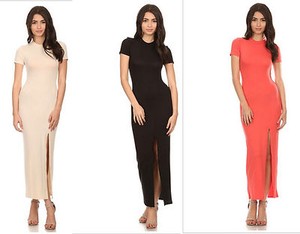 fitted summer maxi dresses