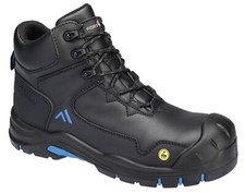 Arbeitsschuhe S3S ESD Sicherheitsschuhe Schutzschuhe Leder Metallfrei Gr 37 - 47