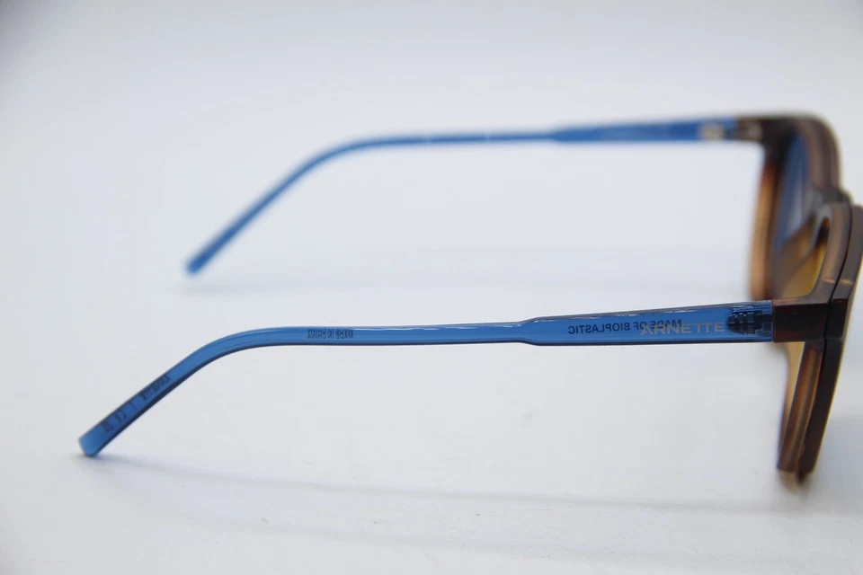 NEW ARNETTE MOMOS 4289-2774/1W HAVANA BLUE CLIP ON AUTHENTIC SUNGLASSES 53-21 - Image 4 of 4