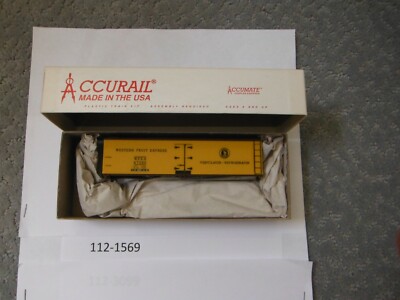 Accurail 112-1569 WFEX 67395 HO SR Wood Reefer GN | eBay