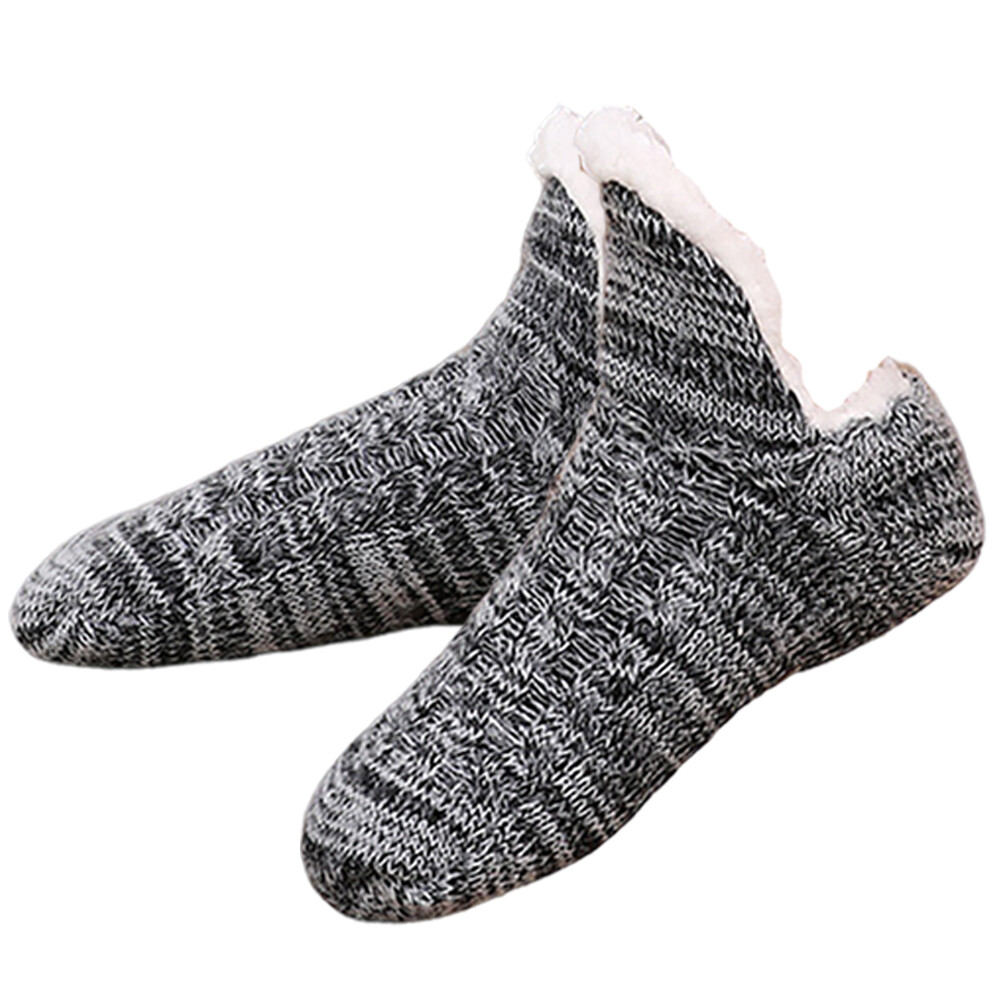 APL Pantofole invernali indoor home calze morbide fuzzy calze da pavimento calze a tappeto per