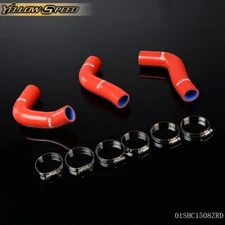 Red Silicone Radiator Hose 3Pcs Fit For 94-97 Mazda Roadstar Miata MX5 1.8L NA8C