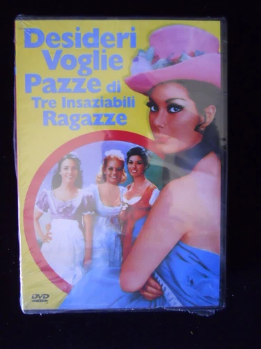 DVD Film DESIDERI VOGLIE PAZZE TRE INSAZIABILI RAGAZZE EDWIGE FENECH 1971 [DV5]