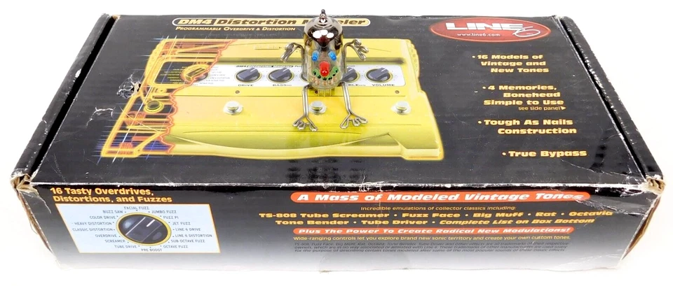 Line 6 DM4 Distortion Modeler Guitar Effect Pedal + Top Zustand + OVP + Garantie - Bild 2 von 4