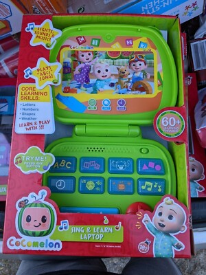BRAND NEW IN BOX - Cocomelon - Sing and Learn Laptop - 60+ Learning Phrases