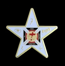 Knights Templar Lady Knights Lapel Pin (LK-LP)