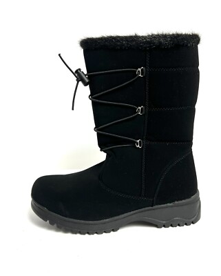 Tundra Womens Lacie Waterproof Boot Black 9M