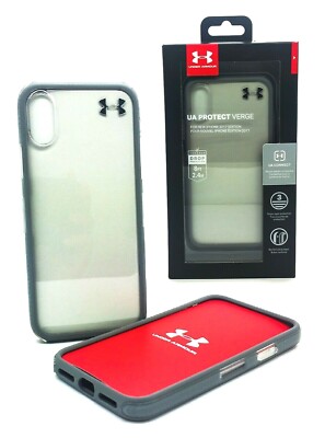 Under Armour UA Protect Verge stoßfeste durchsichtige Stoßschutzhülle für iPhone Xs/X