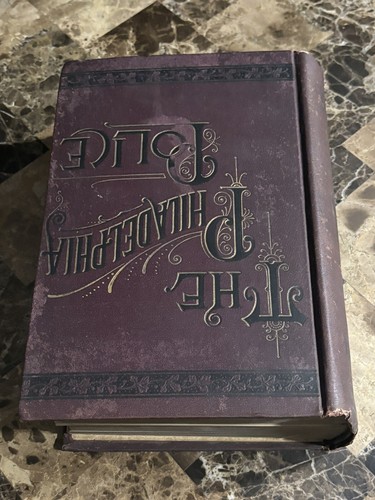 1887 ANTIQUE THE PHILADELPHIA POLICE, PAST AND PRESENT BY SPROGLE FIRST EDITION - Foto 19 di 20