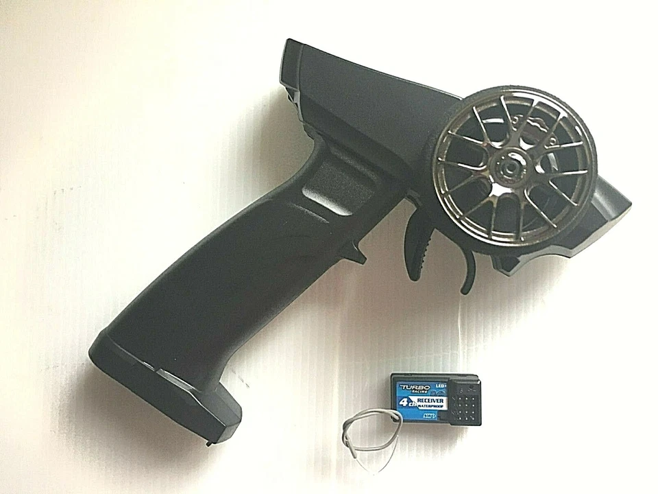 2,4 GHz 3CH RC komplettes Controller-Set + Servos, Akkuclip und Schalter - UK - Bild 2 von 4