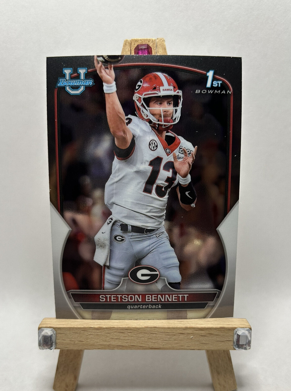 STETSON BENNETT 2022 Bowman Chrome University 1st Bowman #39 Georgia