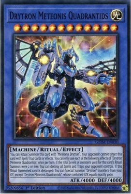 Yu-Gi-Oh! - Drytron Meteonis Quadrantids - GEIM-EN030 - Super Rare  - NM/M