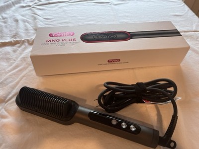 Tymo HC100 Hair Straightener Brush - Black