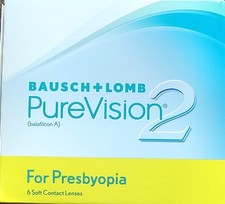 6 Stck Bausch+Lomb PureVision2 Kontaktlinsen,  -5,50 ADD LOW
