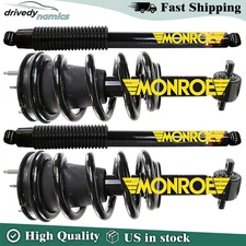Monroe Front Struts & Rear Shocks For Chevy GMC Silverado Sierra 1500 14-17 4X4