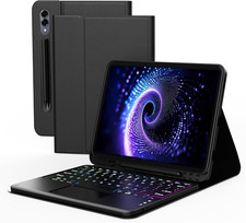 Case Keyboard for Samsung Galaxy Tab S10 Lite/S10 FE/S9 FE 5G 10.9"/S9 11",7 Col