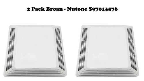 2 Pack Bathroom Exhaust Fan Grille for Broan-NuTone S97013576 – 676/684/684NT - Picture 1 of 3