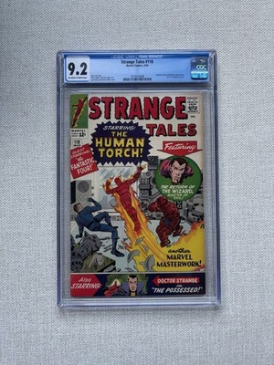 Strange Tales #118 9.2 + Strange Tales #119 9.0 UK PRICE VARIANT Sole Top Pop 1