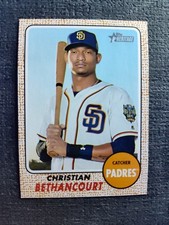 2017 Topps Heritage - Christian Bethancourt #99 San Diego Padres 