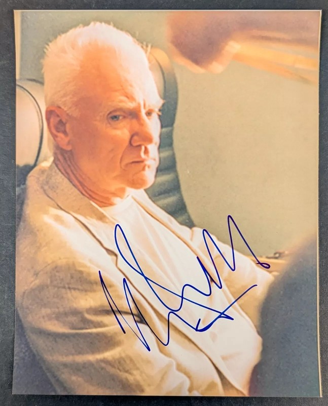 Malcolm McDowell Autographed 8x10 Photo...JSA  Authenticated!!