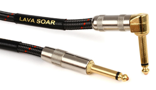 Lava Cable Soar Instrument Cable 10' Angled-Straight
