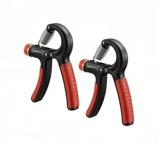 10-60KG Adjustable Hand Grip Strengthener Non-slip Gym Strength Exerciser US