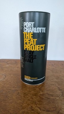 Bruichladdich Port Charlotte The Peat Project Whisky Tin