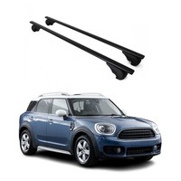 DachträGer GrundtäGer FüR Mini Countryman F60 2017-2023 75Kg Metall Schwarz 2X
