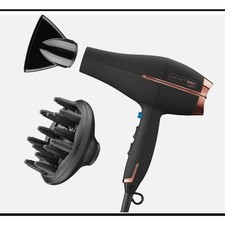 Conair Infiniti Pro Full Body  Shine Pro Dryer W/ Diffuser Ceramic Tech Black F