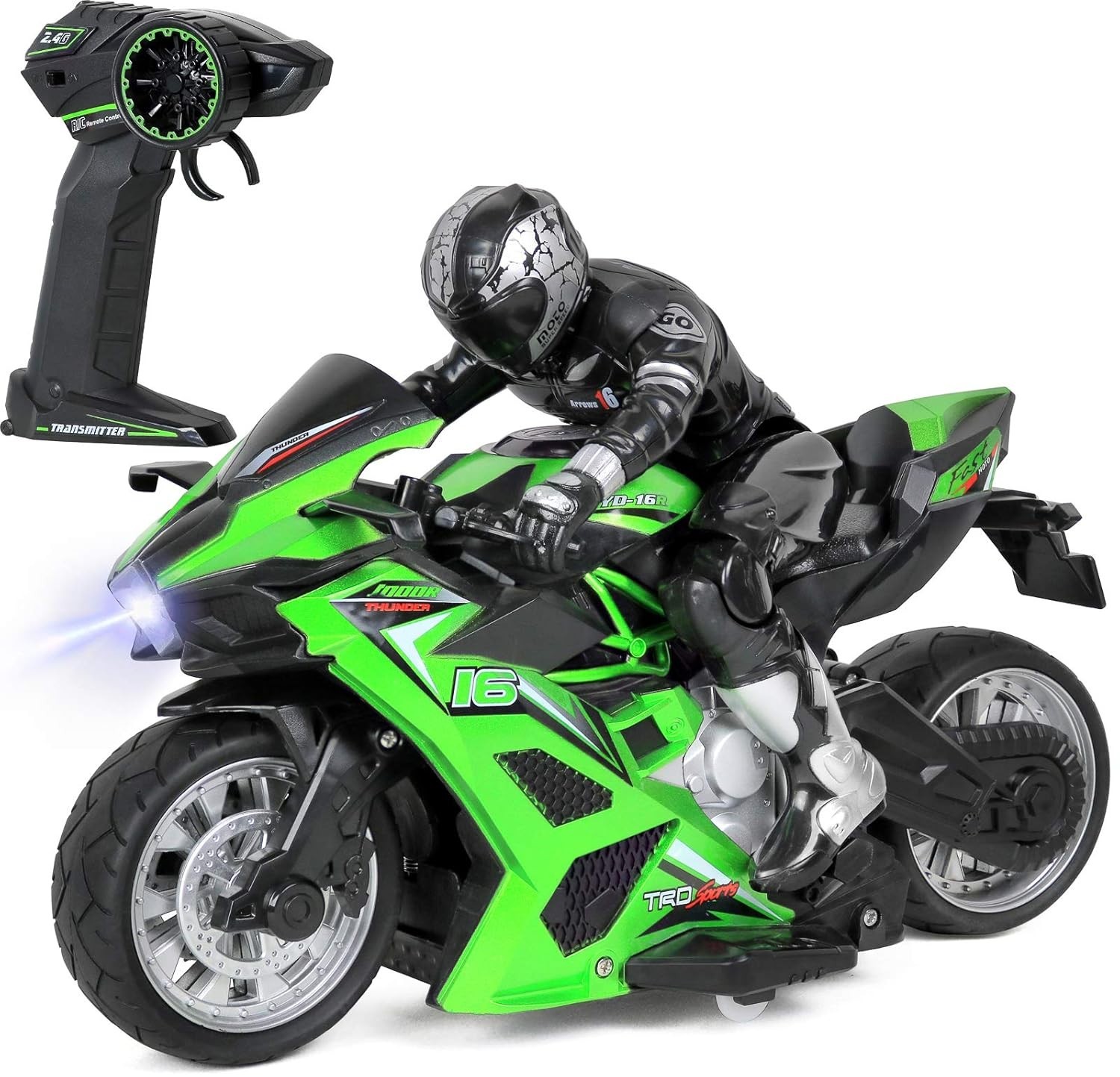 RC Motorcycles - 2.4Ghz Wireless Radio Control Motorcycle To