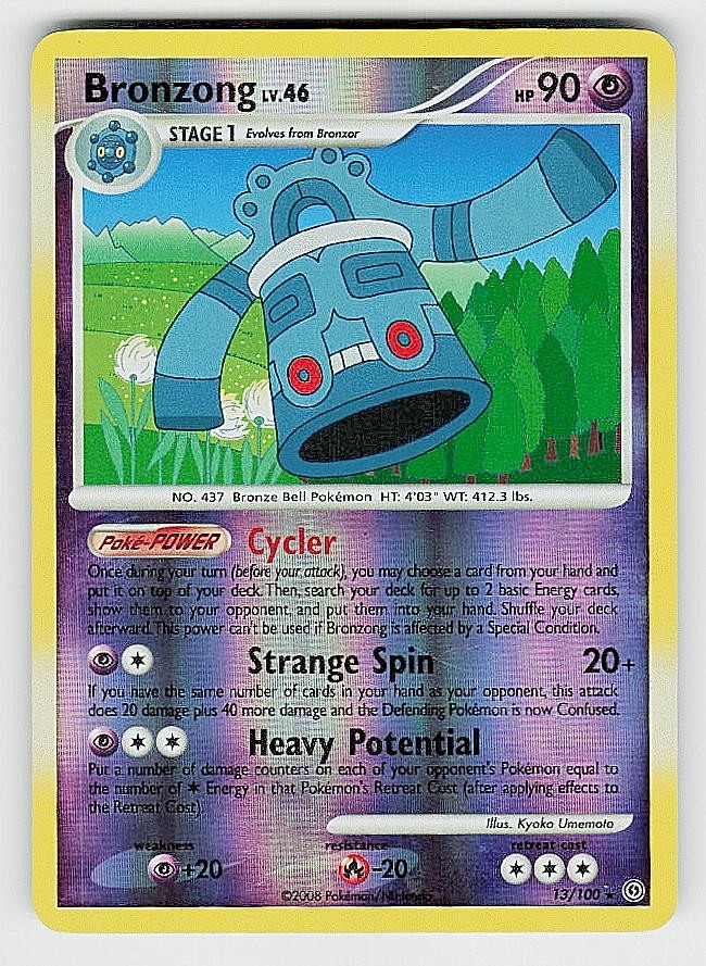 Stormfront #13/100 Bronzong Reverse Holo