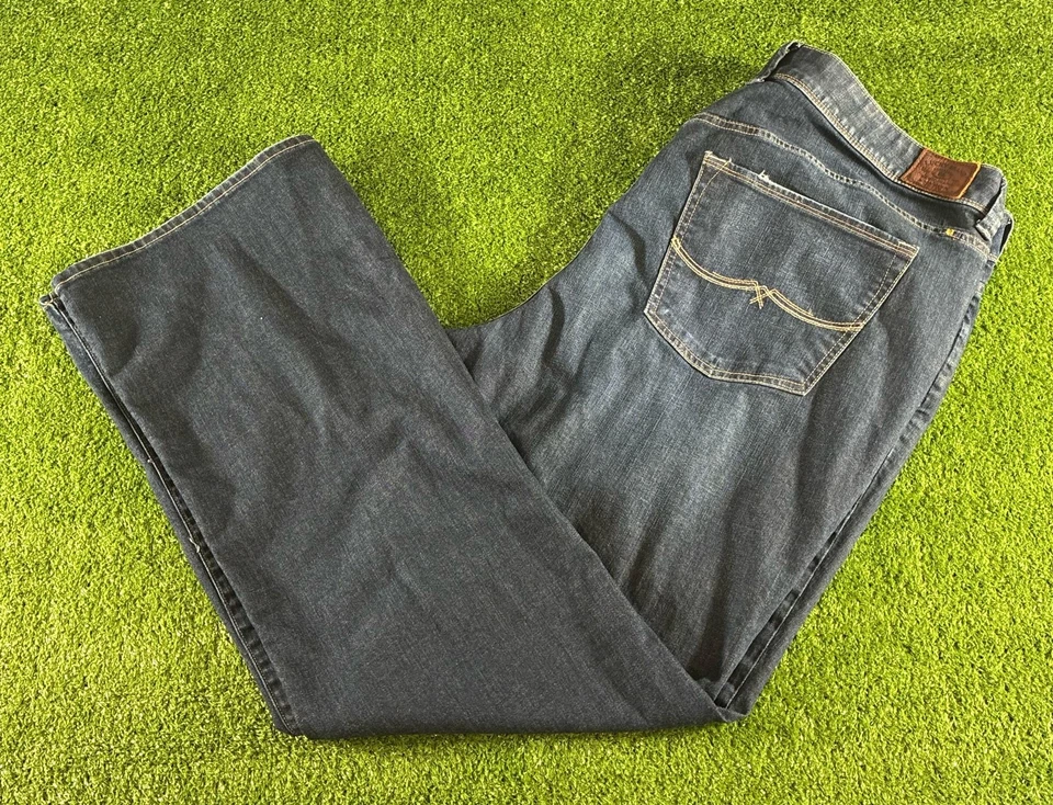 Pantalones de mezclilla elásticos Lucky Brand para mujer 22W azul Georgia Bootcut Foto 2 de 4