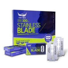 Double Edge Razor Blades - 100 Counts Safety for 100 Count