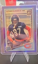 2025 Donruss Optic - Rated Rookie Luther Burden #275 Blue Hyper Prizm (RC)