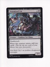 MAGIC THE GATHERING MTG MARVEL'S SPIDER-MAN VENOMIZED CAT (#1)