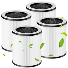 P60 Replacement Filters, Compatible with YARIKI/TPLMB  Vhoiu, 4 Pack