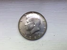 1969 Kennedy Half Dollar, 40% Silver, Circulated US 50C Coin.