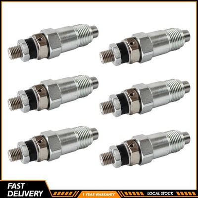 6pcs Fuel Injectors 093500-1800 23600-56011 for Toyota 2B/B 2J 2H