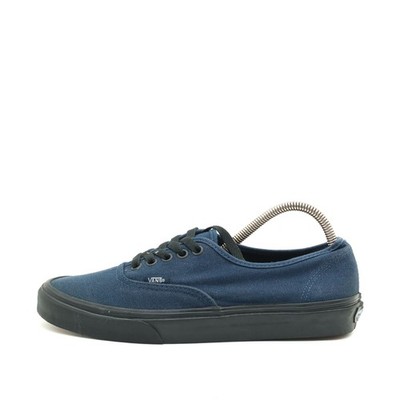 VANS Herren Authentic Sneaker Blau Canvas Niedrig Leicht EU 41