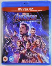 AVENGERS: ENDGAME Sealed / Imperfect 3D  2D Blu-ray Region-Free Euro Import