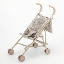 Doll Pram with Hood Foldable Doll Pram Compact for Nursery, Young Children